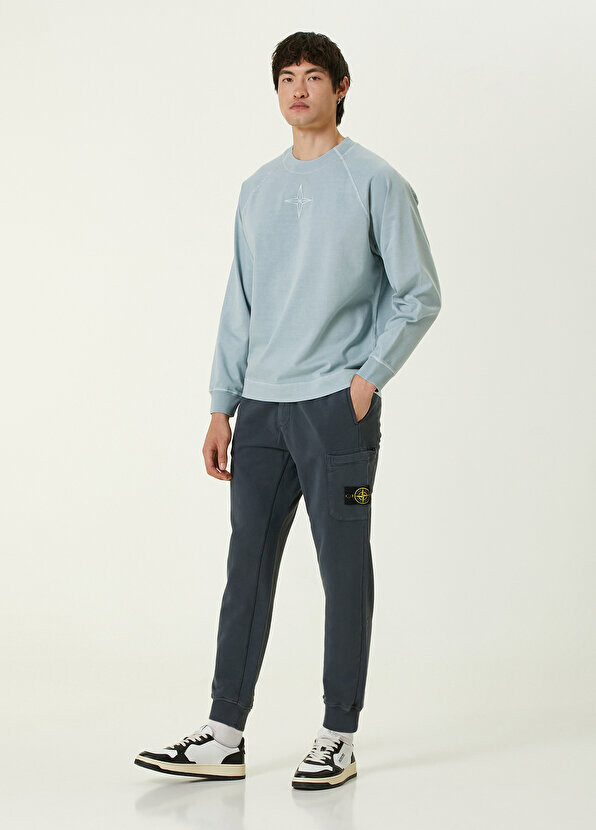 

Серые спортивные штаны на шнурке Stone Island, Серый