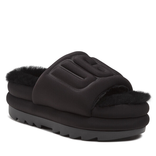 

Шлепанцы Ugg WMaxi Graphic, черный
