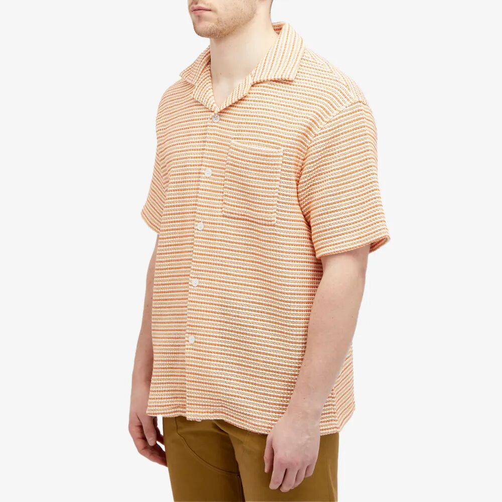 цена Drole de Monsieur Твидовая отпускная рубашка, оранжевый