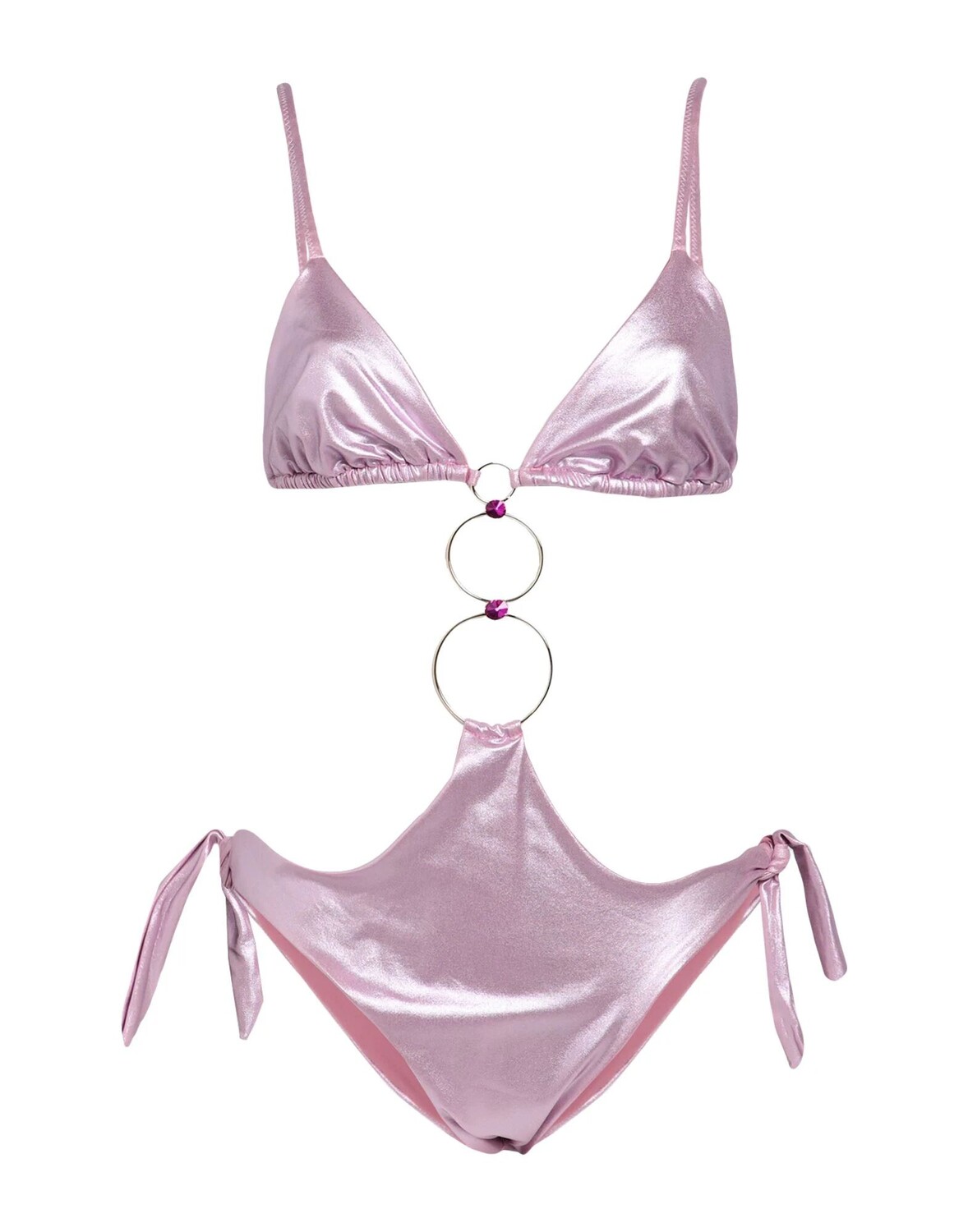 

Цельный купальник Ilaria Vitagliano Luxury Beachwear, розовый