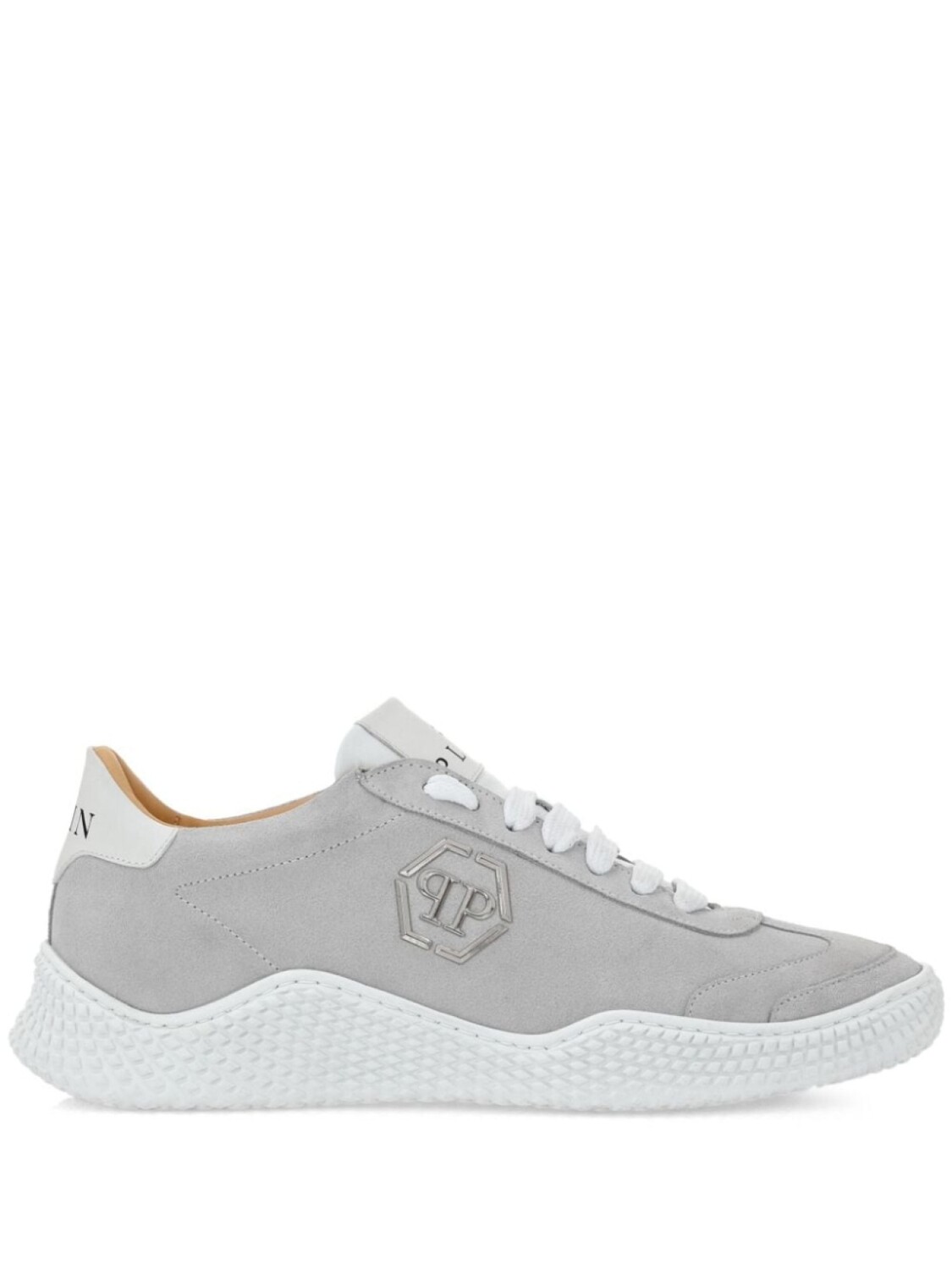 

Кроссовки Philipp Plein Runner With Logo, белый/серый