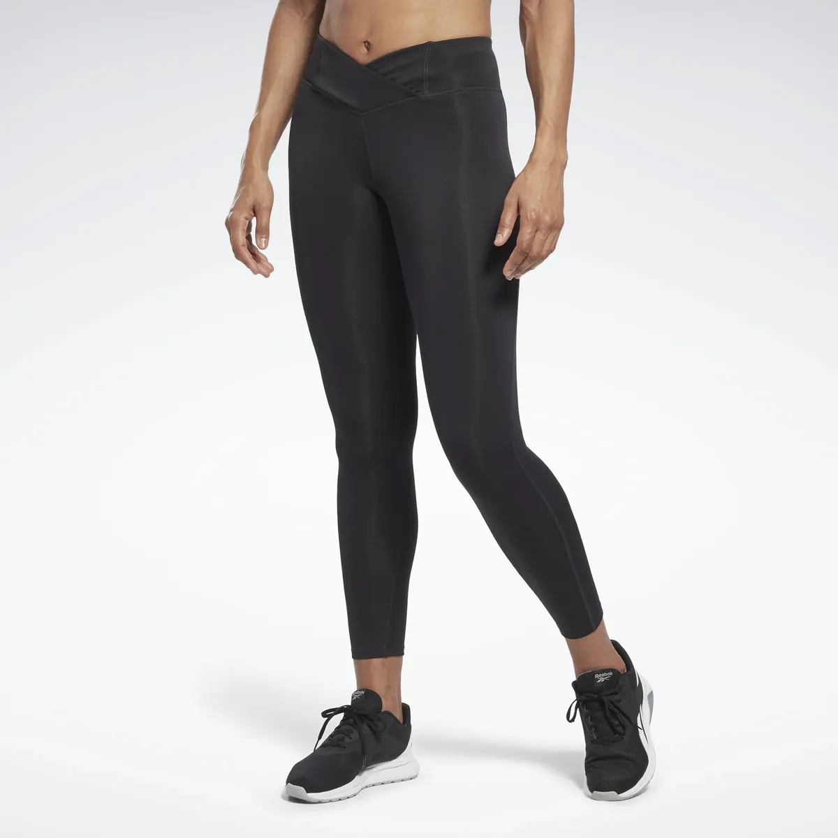 Тренировочные тайтсы Reebok "WORKOUT READY PANT PROGRAM LEGGINGS", черный