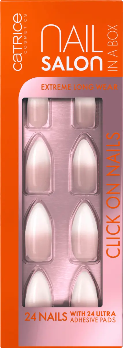 

Искусственные ногти Nail Salon в коробке Click On Nails 020 240шт Catrice