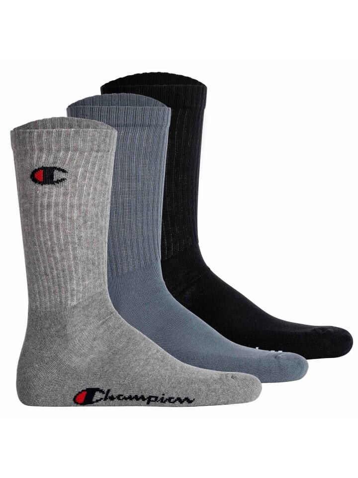 

Носки Champion 3er Pack, цвет blaugrau/grau/schwarz