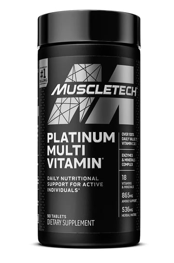 Muscletech, Платиновый мультивитамин, 90 таблеток мультивитамины muscletech 90 таблеток