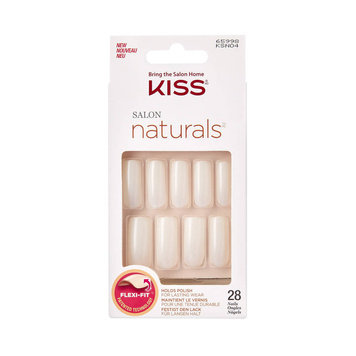 

Искусственные ногти Naturals Ksn04, L, 28 шт. Kiss