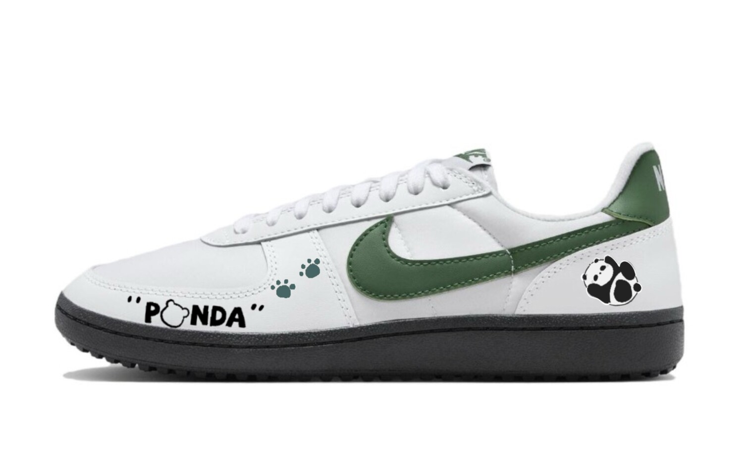 

Баскетбольные кроссовки Field General '82 Vintage Unisex Low-Top White/Green/Black Nike