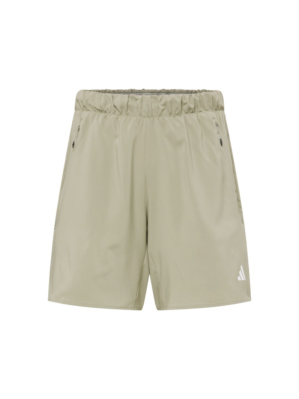 

Обычные тренировочные брюки ADIDAS PERFORMANCE Train Icons 3-Stripes, хаки/лайм
