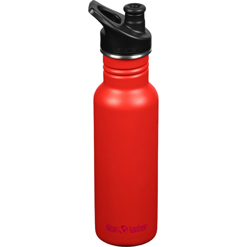 

Бутылка для питья Classic Sports Cap Klean Kanteen, красный