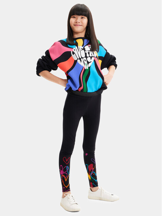 

Леггинсы стандартной посадки Desigual, черный