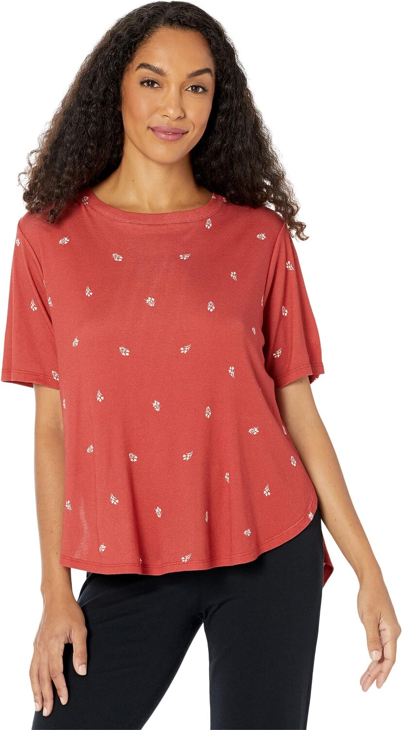 Восстановить принт Sleep Top L.L.Bean, цвет Deep Coral Print