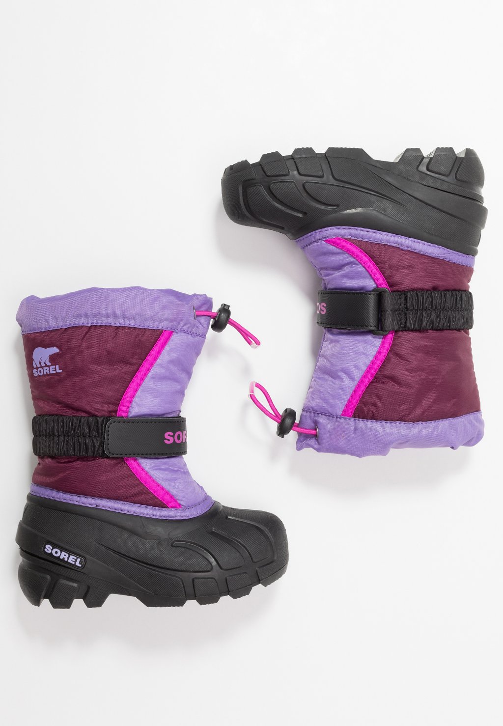 Зимние сапоги/зимние ботинки YOUTH FLURRY Sorel, цвет purple dahlia/paisley purple
