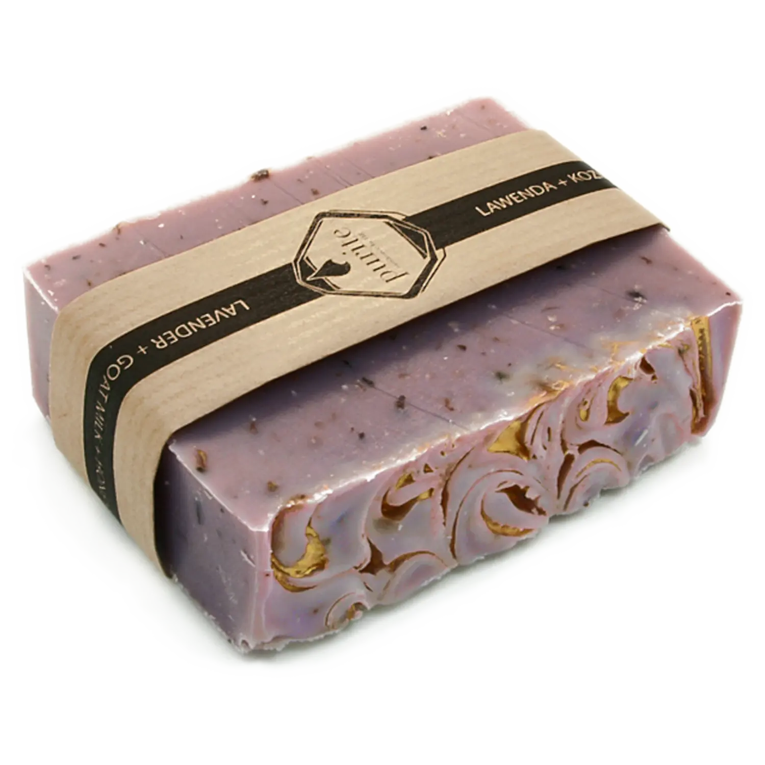 

Лавандовое мыло с козьим молоком и медом Purite, 100 гр