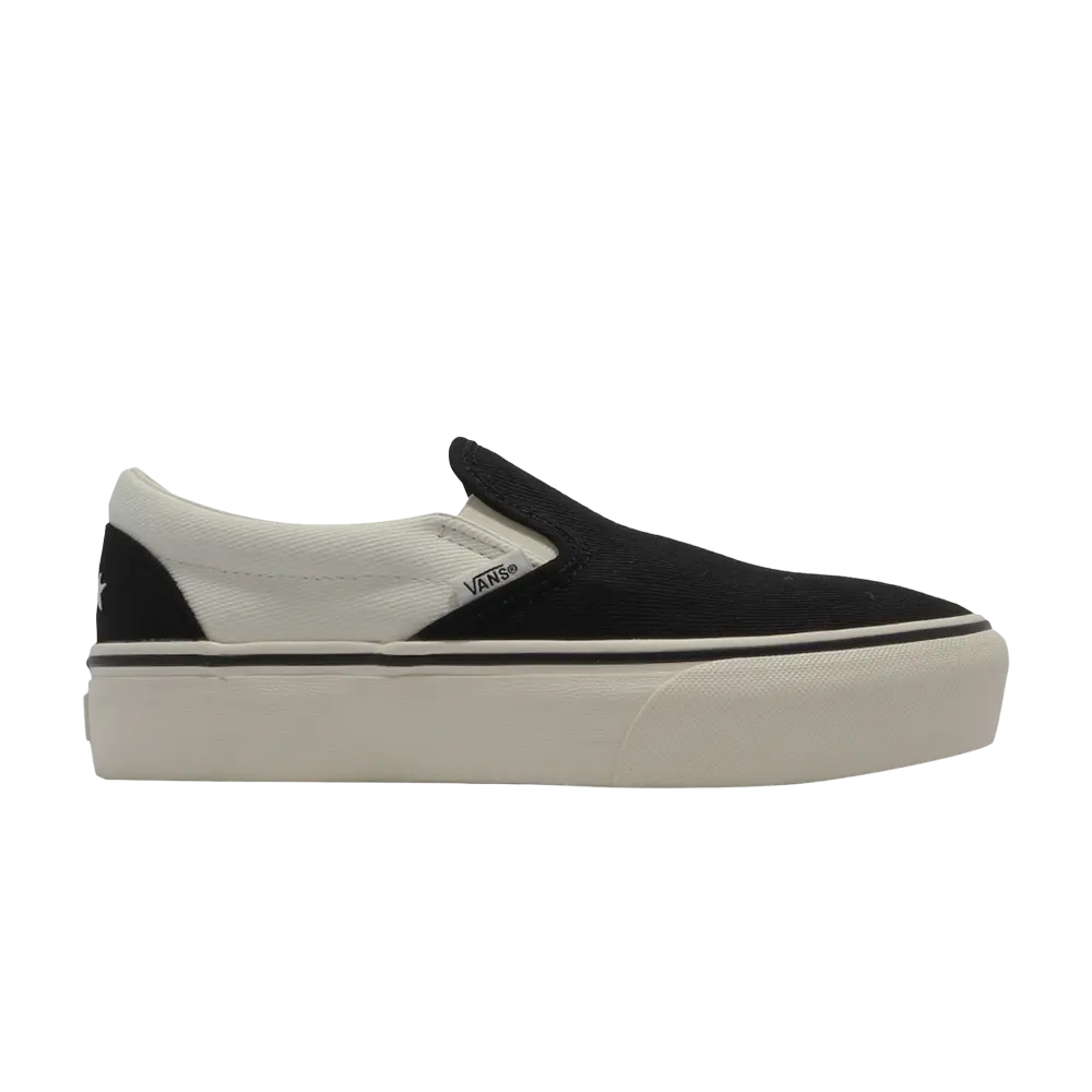 

Кроссовки Surf Supply x Slip-On Platform SF Vans, черный