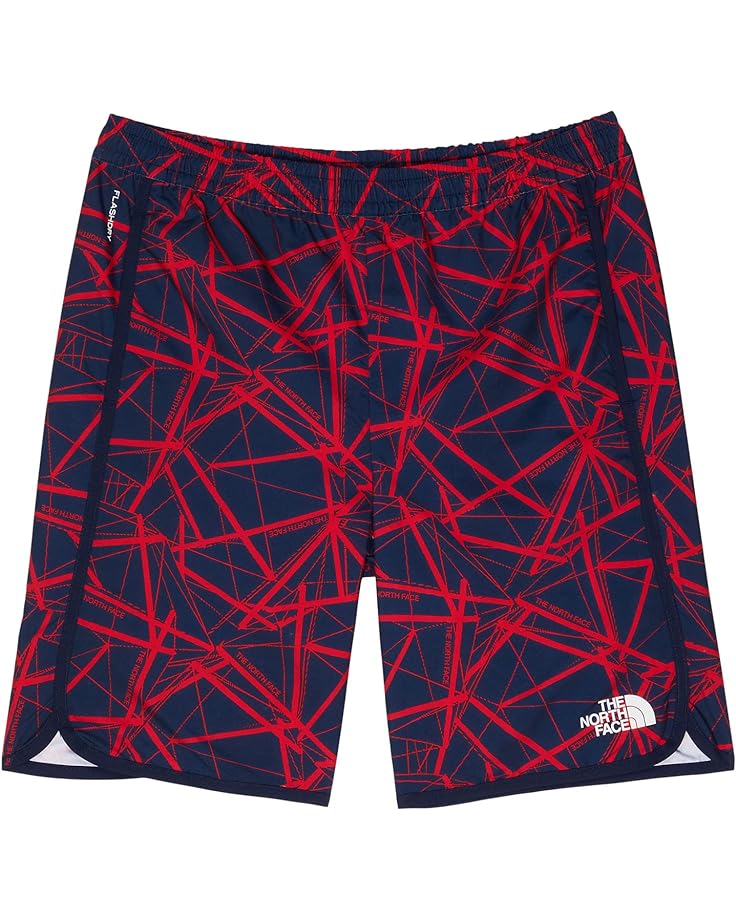 Шорты The North Face Printed Amphibious Class V Water Shorts, цвет TNF Red Route Wall Print fuwatacchi industrial london tapestry wall hanging personality red bus telephone booth wall cloth tapestries wall background