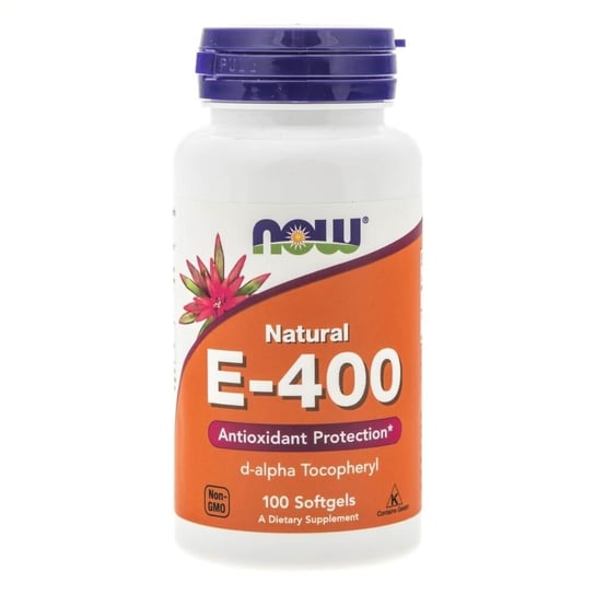 Биологически активная добавка Витамин Е-400 Now Foods, 100 капсул биологически активная добавка парафарм elton xxl витамин с l карнозин витамин е 500 гр