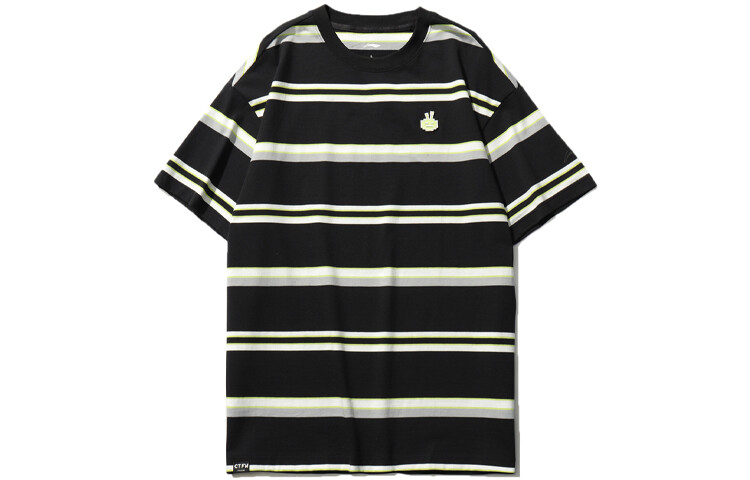 

Футболка из коллекции Sports Fashion унисекс черного цвета Lining, черный