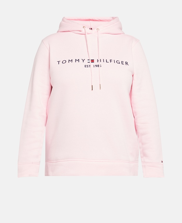 

Худи с капюшоном Tommy Hilfiger Curve, роза