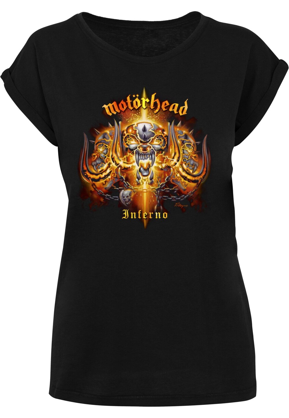 Рубашка Merchcode Motorhead - Inferno Cover, черный