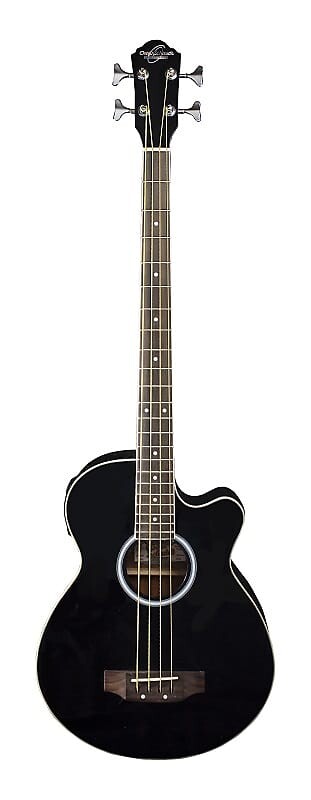 

Басс гитара Oscar Schmidt OB100B Acoustic Electric Bass Guitar Black