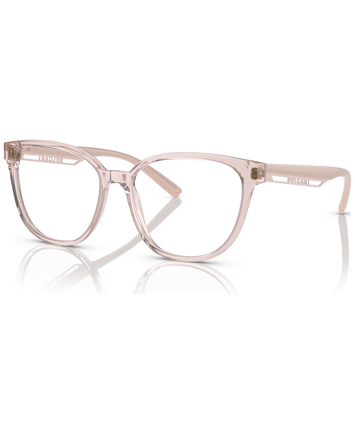 Женские квадратные очки, BV4219 53 BVLGARI, розовый цена и фото