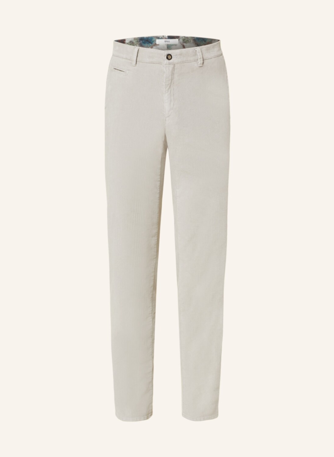 

Вельветовые брюки BRAX FABIO Modern Fit, бежевый
