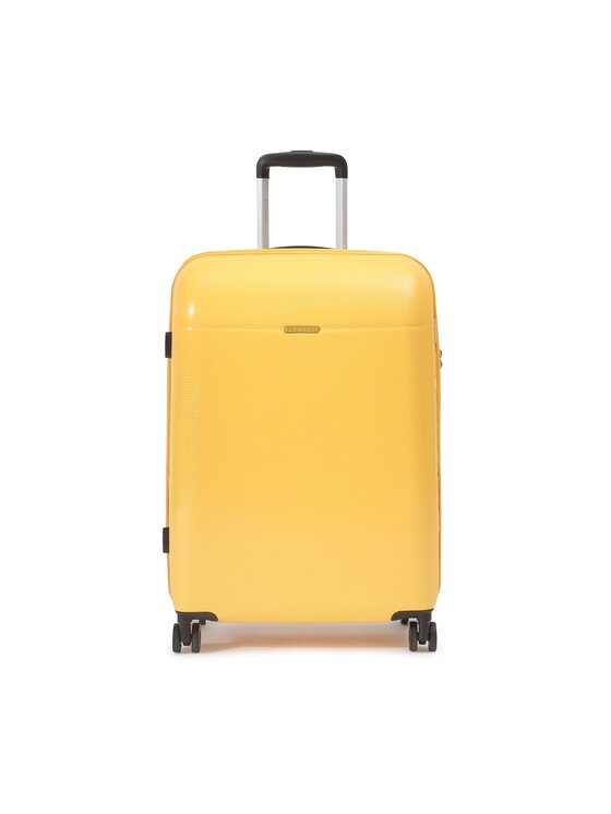 Средний чемодан Puccini, желтый фотографии