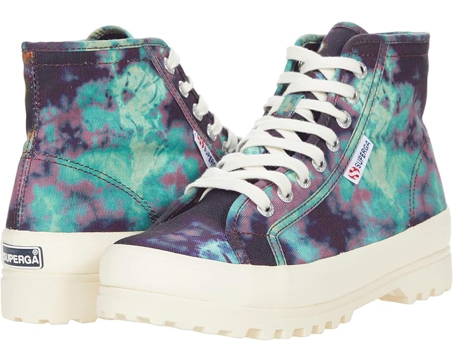 

Кроссовки Superga 2341 - Tie-Dye Cotu, цвет Psyc Tie-Dye