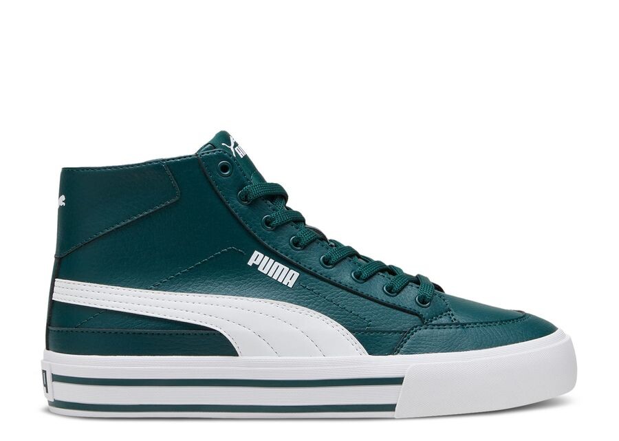 

Кроссовки Puma Court Classic Vulc Retro C Mid, цвет Dark Myrtle