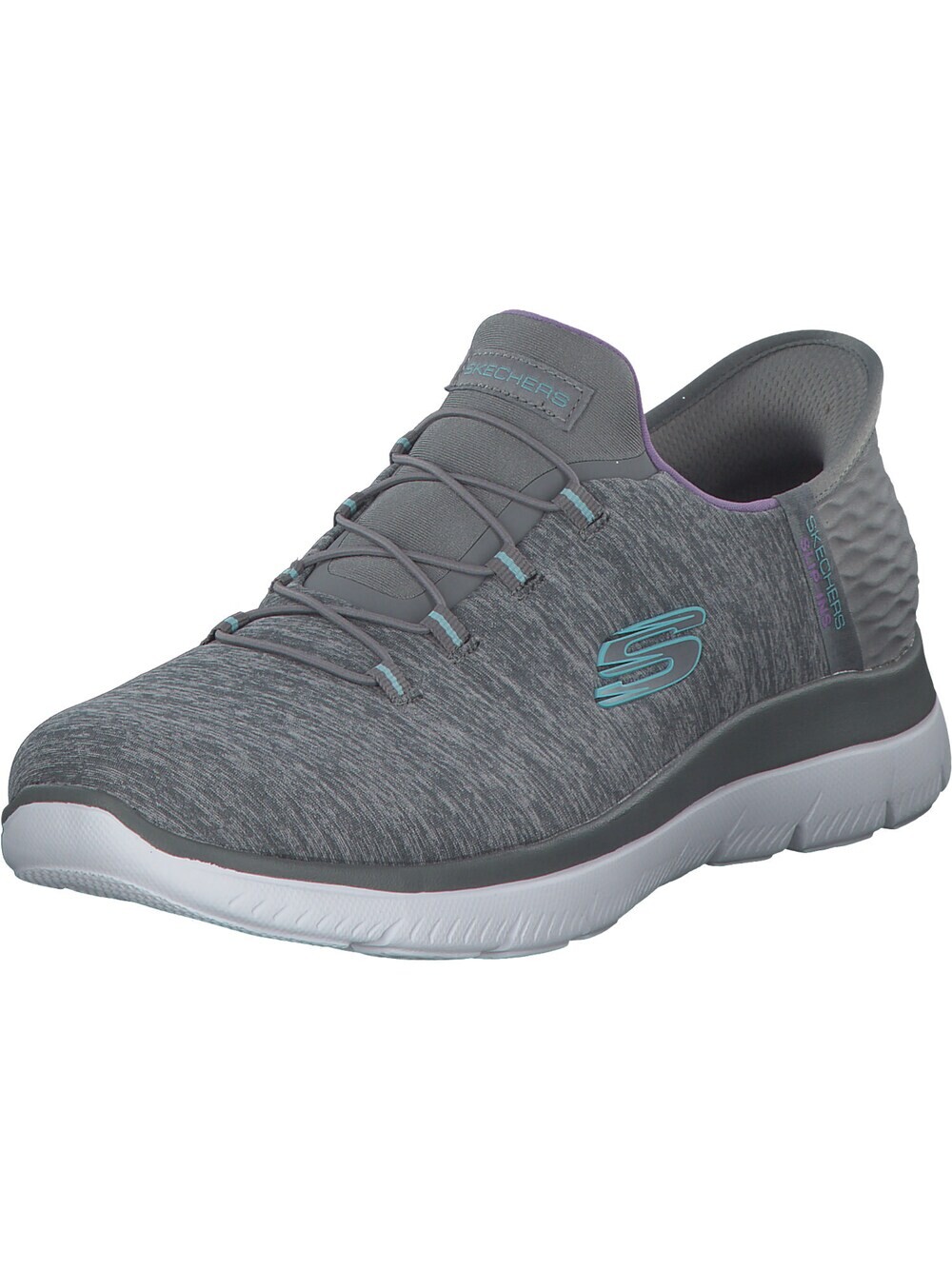 

Слипоны Skechers Summits, пестрый серый
