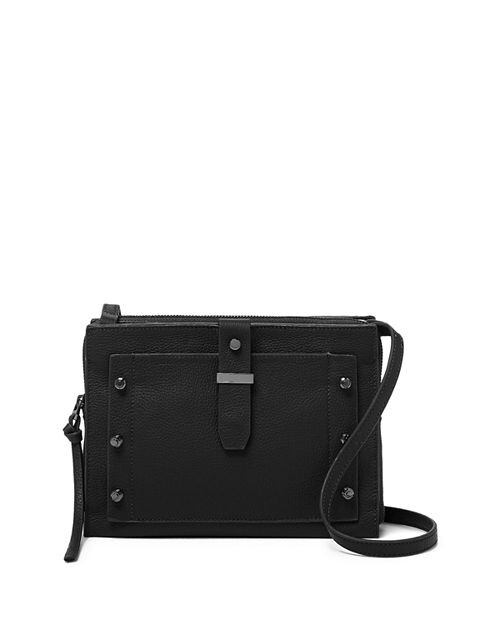

Маленькая кожаная сумка через плечо Warren City Botkier, цвет Black