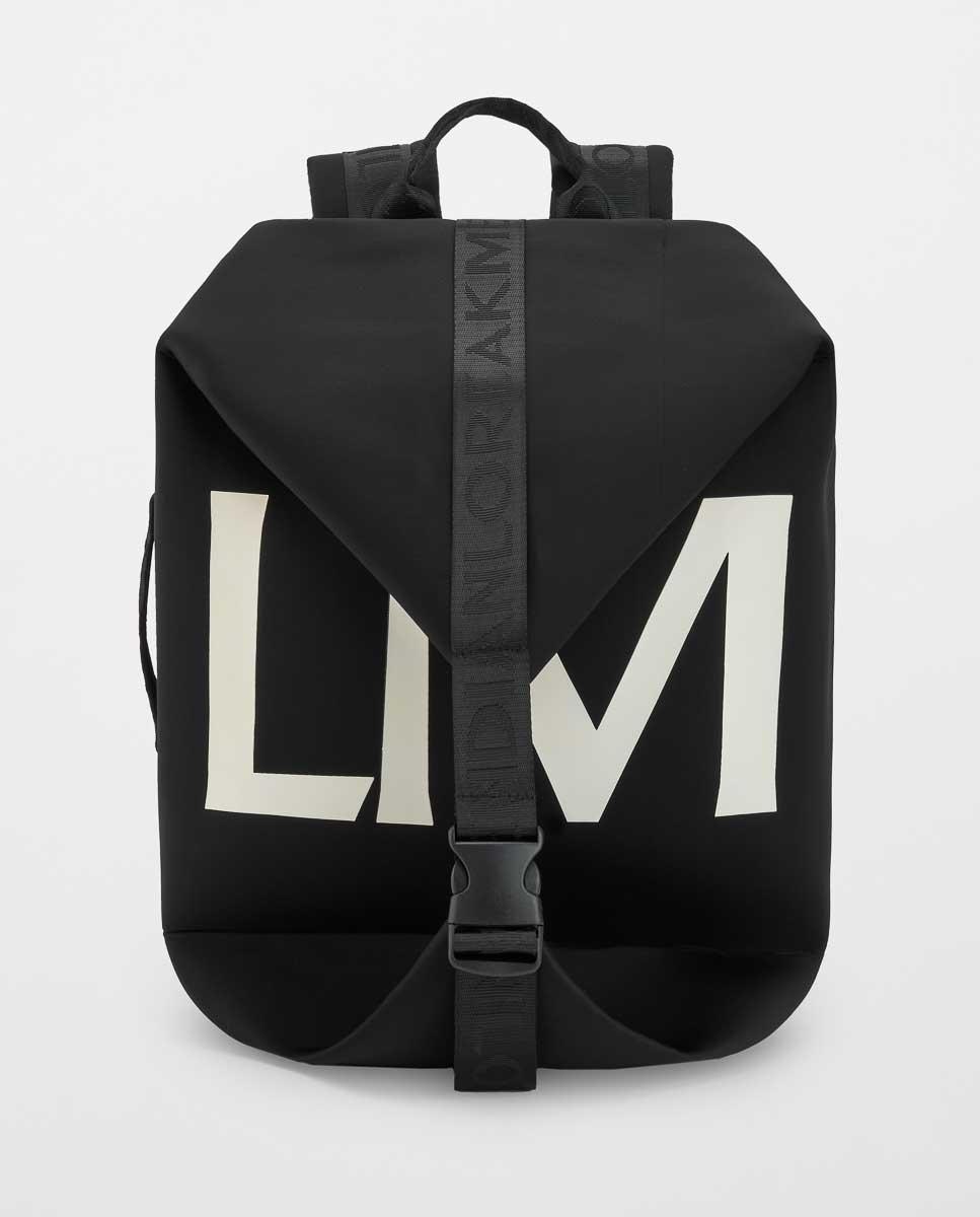 Черный рюкзак унисекс с застежкой-пряжкой Loreak Mendian, черный