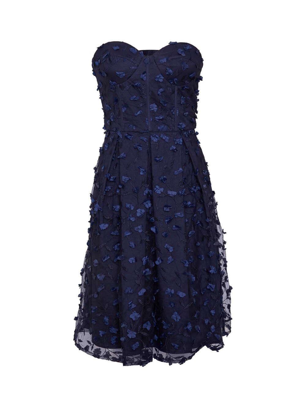 цена Платье Chi Chi London Bestickt, синий