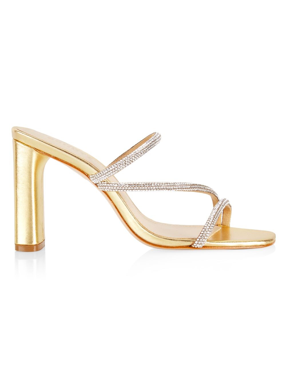 

Кожаные туфли без задника Chessie 90MM с кристаллами Schutz