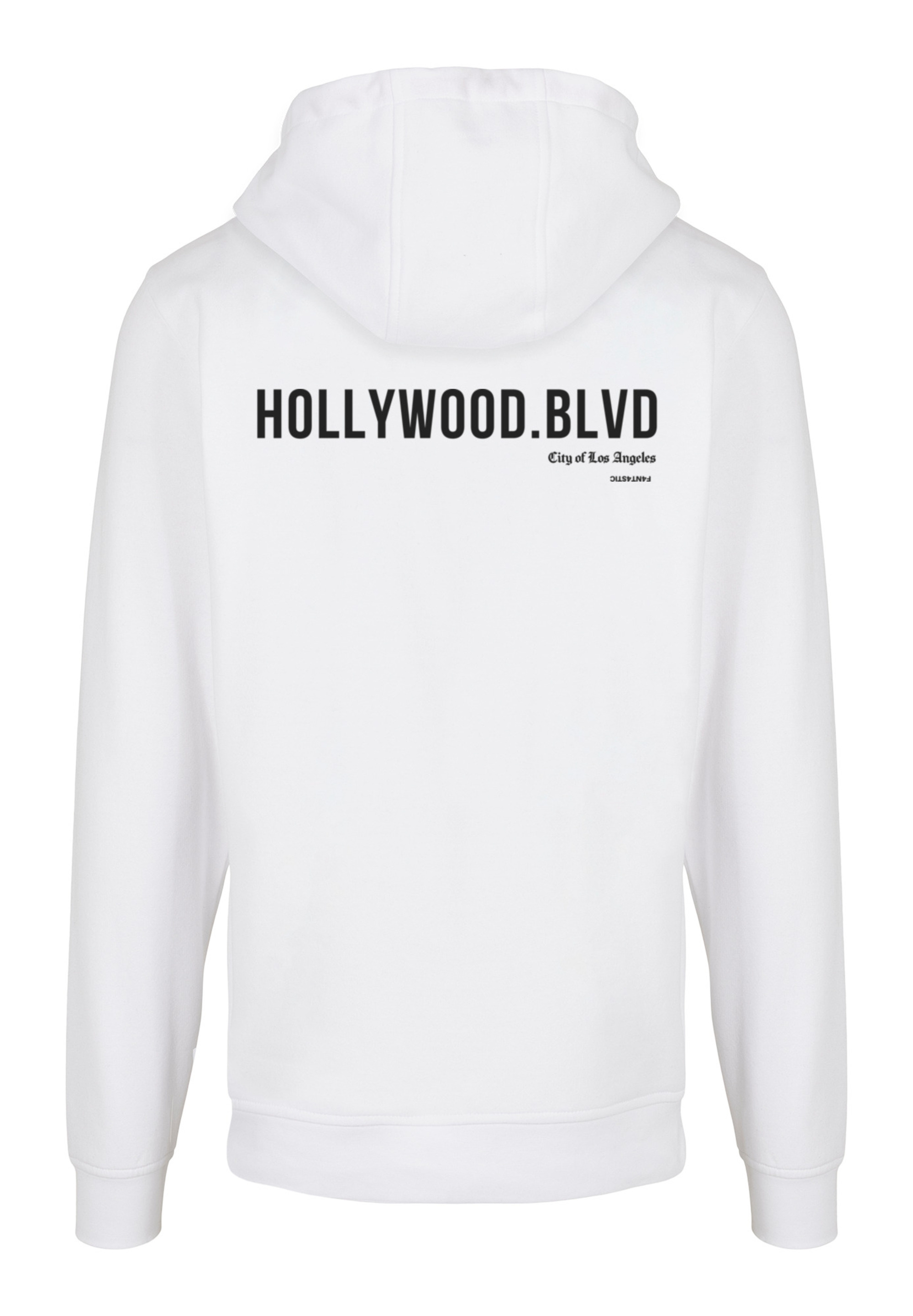 Пуловер F4NT4STIC Basic Hoodie Hollywood blvd HOODIE, белый