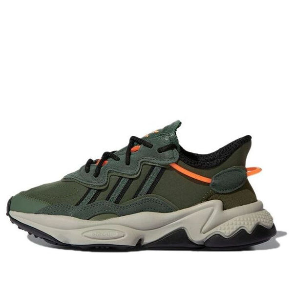

Кроссовки оригиналы ozweego Adidas, зеленый