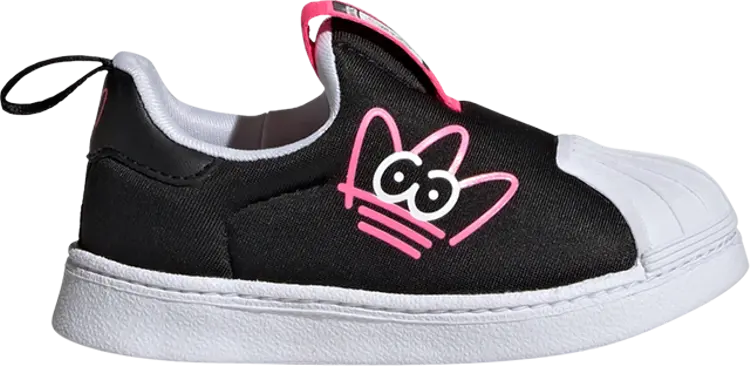 

Кроссовки James Jarvis x Superstar 360 I 'Abstract Trefoil - Black', черный