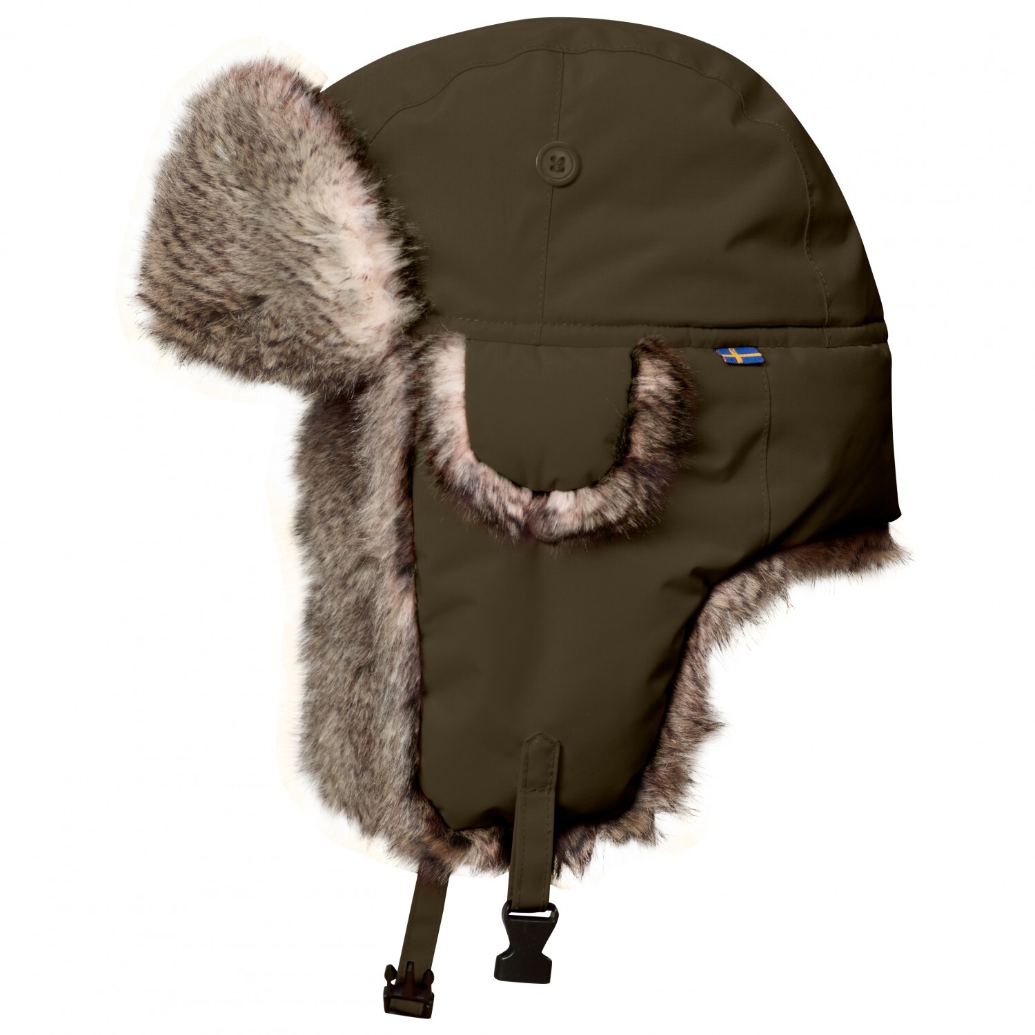 

Шапка Fjällräven Värmland Heater, цвет Dark Olive