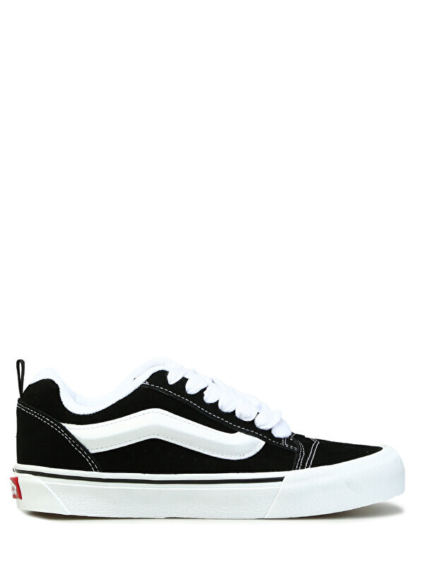 

Knu skool черно-белые женские кроссовки Vans, Черный