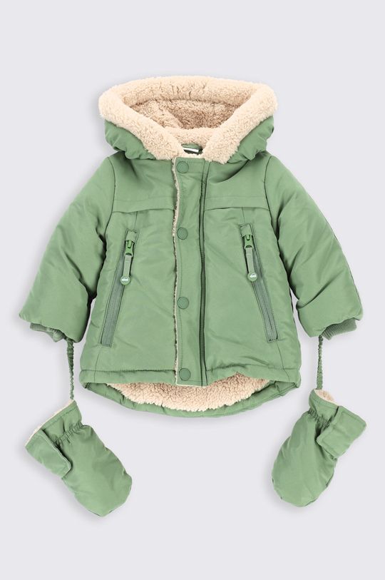 Куртка для мальчика Coccodrillo, зеленый куртка для мальчика coccodrillo размер 152 цвет разноцветный