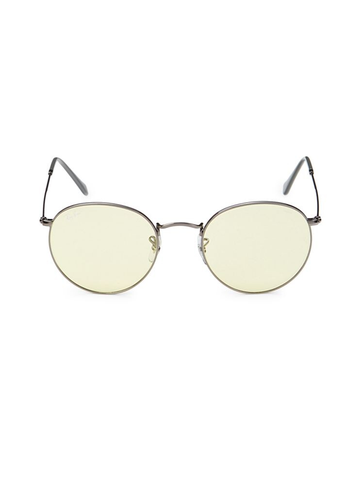 

Круглые солнцезащитные очки 53MM Ray-Ban, желтый