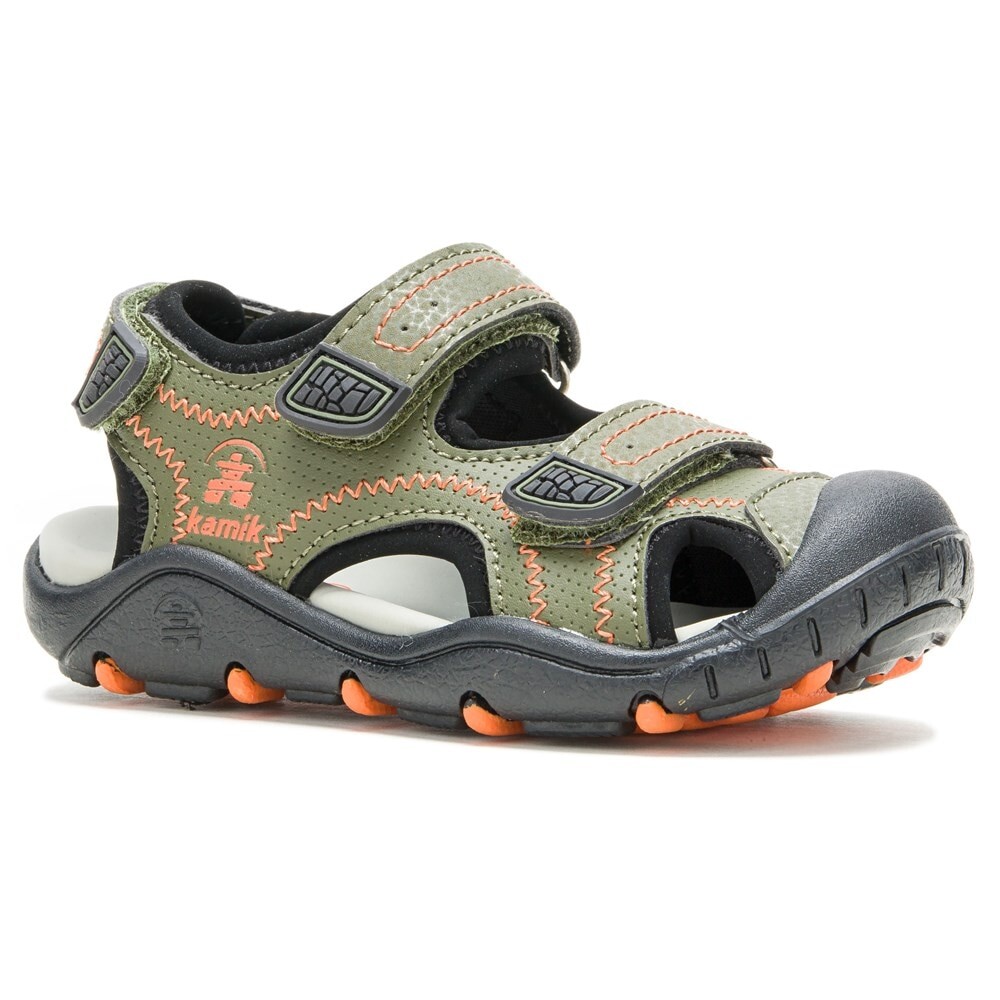 

Детские сандалии Seaturtle 2 Little/Big Kid Kamik, зеленый