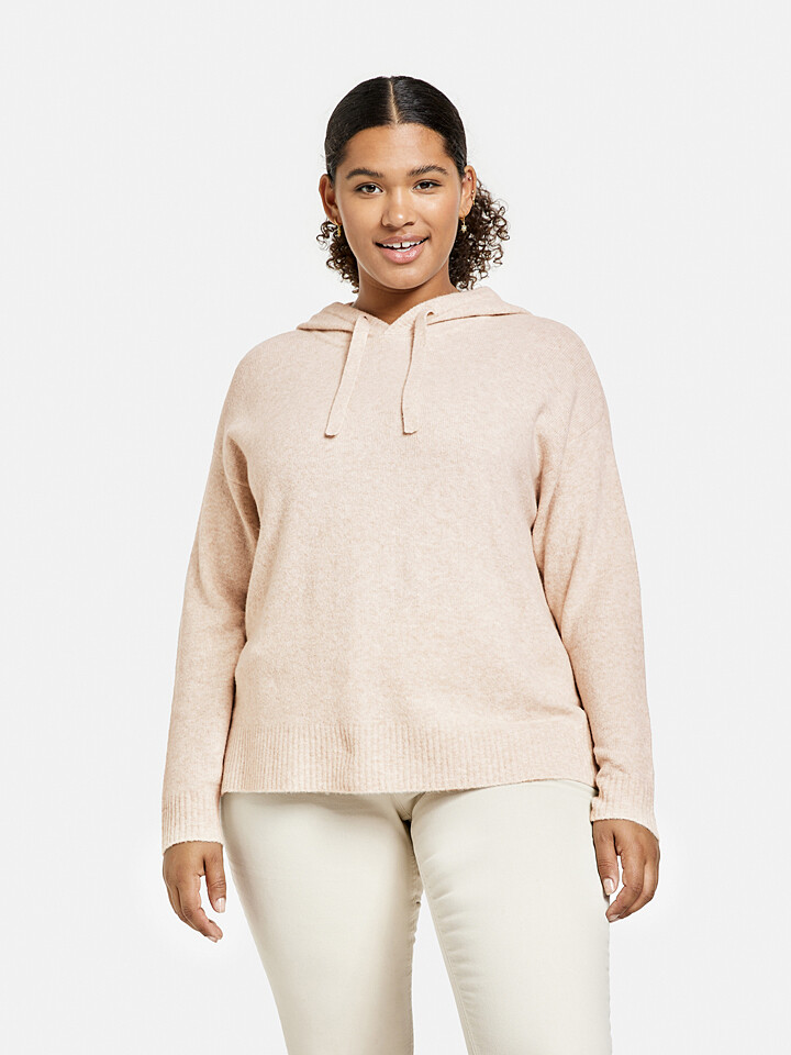 

Толстовка SAMOON Hoodie, кремовый