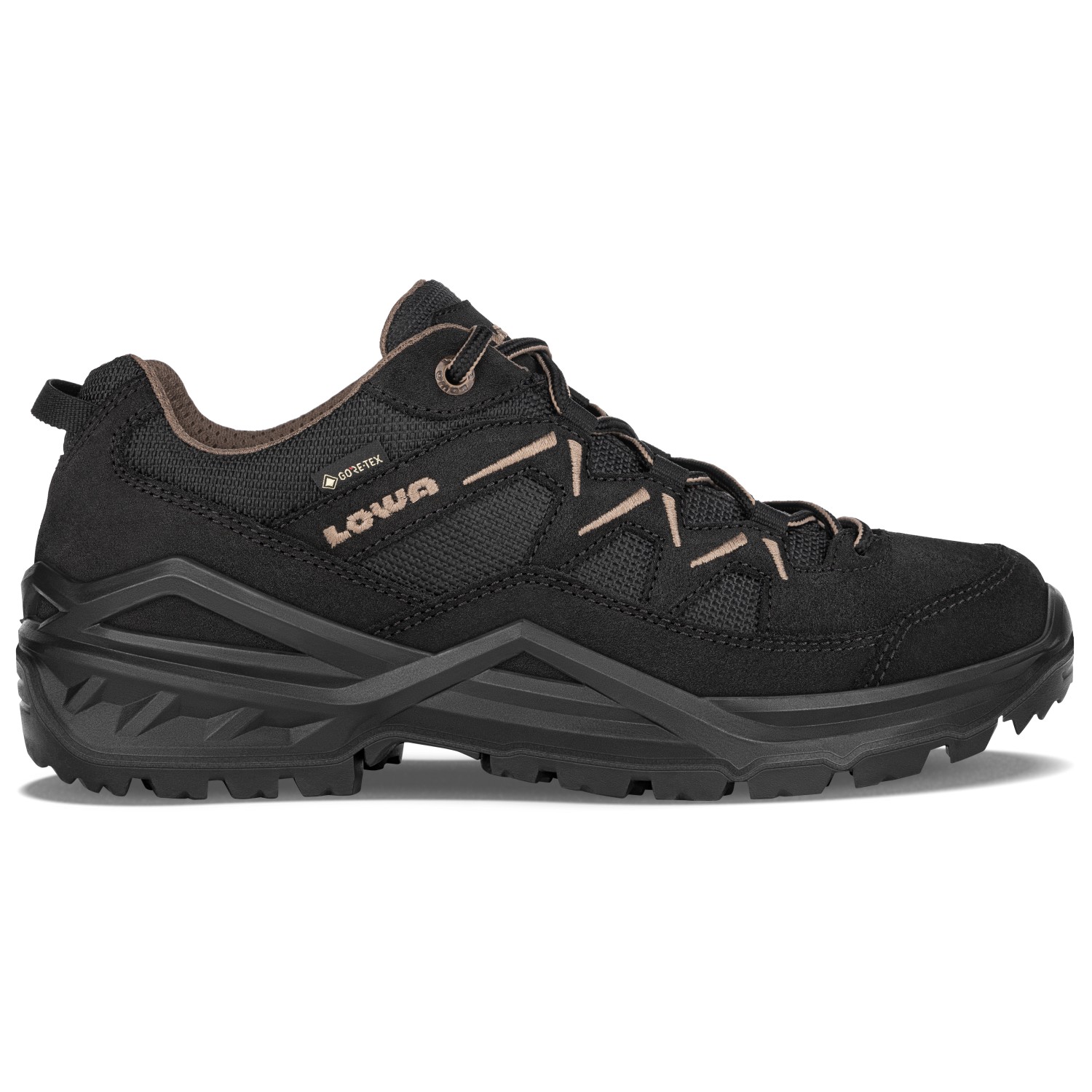 Мультиспортивная обувь Lowa Sirkos Evo GTX LO, цвет Black/Dune