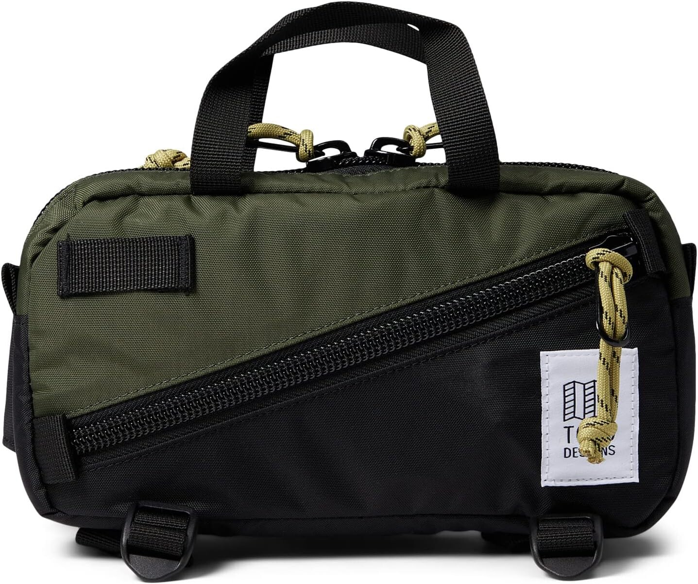 

Поясная сумка Mini Quick Pack Topo Designs, цвет Black/Olive