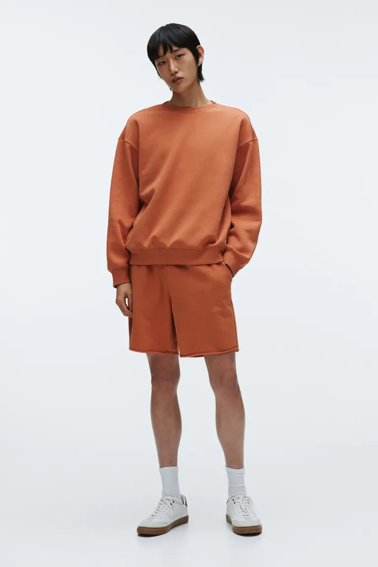 

Толстовка свободного кроя H&M, оранжевый