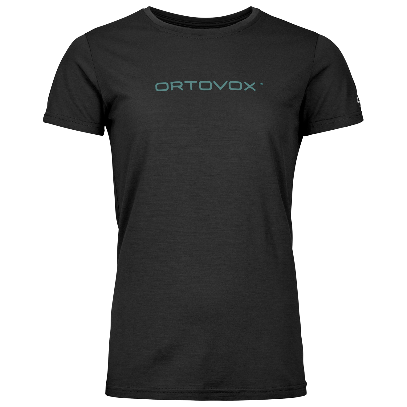 Рубашка из мериноса Ortovox Women's 150 Cool Brand T Shirt, цвет Black Raven
