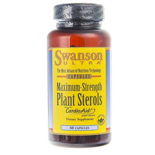Swanson, Растительные стеролы максимальной силы CardioAid, 60 капсул бета ситостерин swanson максимальной силы 60 мягких таблеток