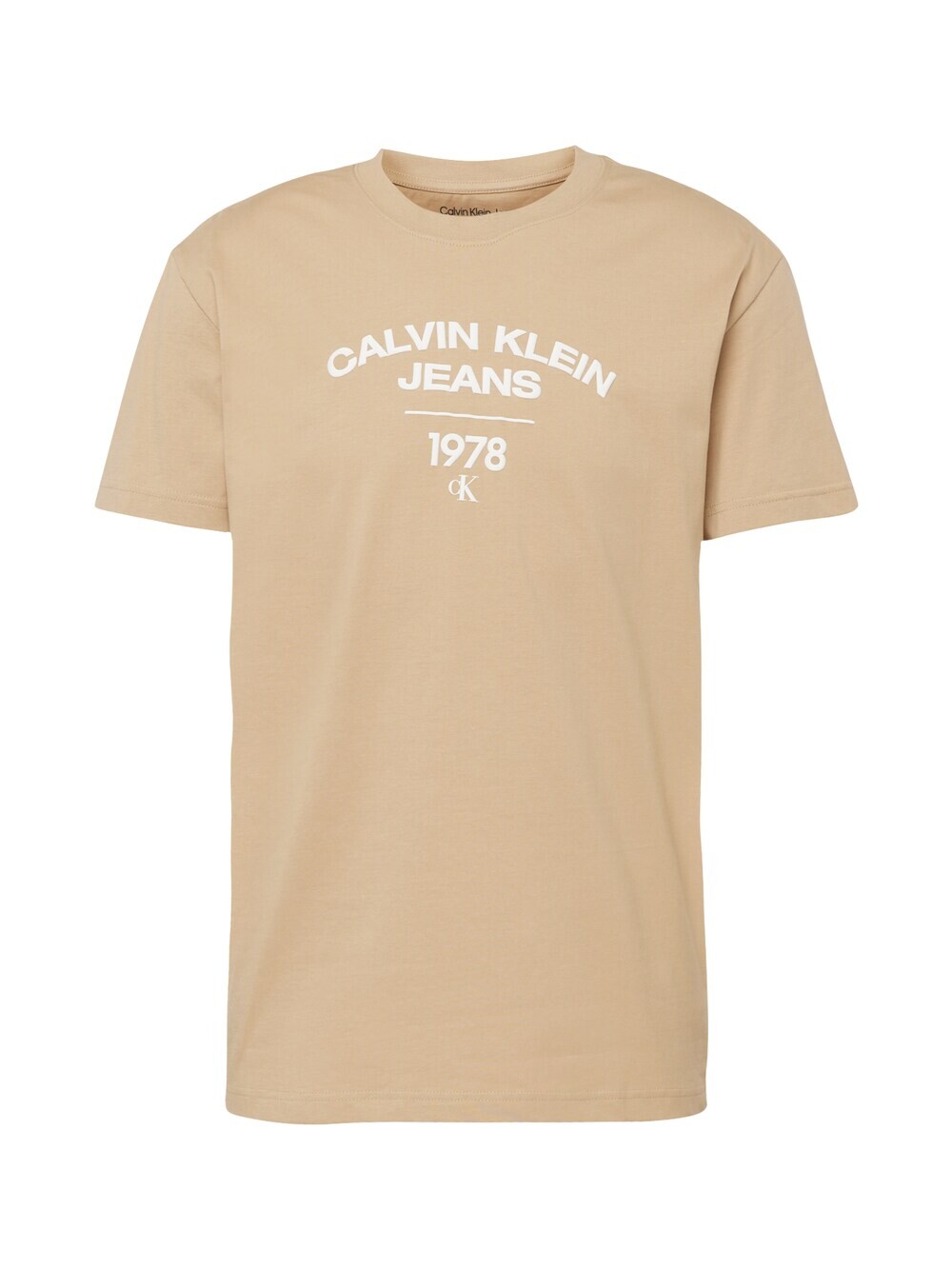 

Футболка Calvin Klein Varsity, песок