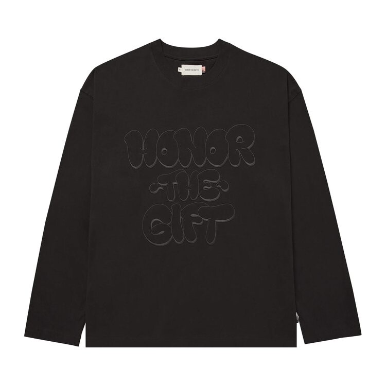 

Футболка Honor The Gift Amp'd Up Long-Sleeve 'Black', черный